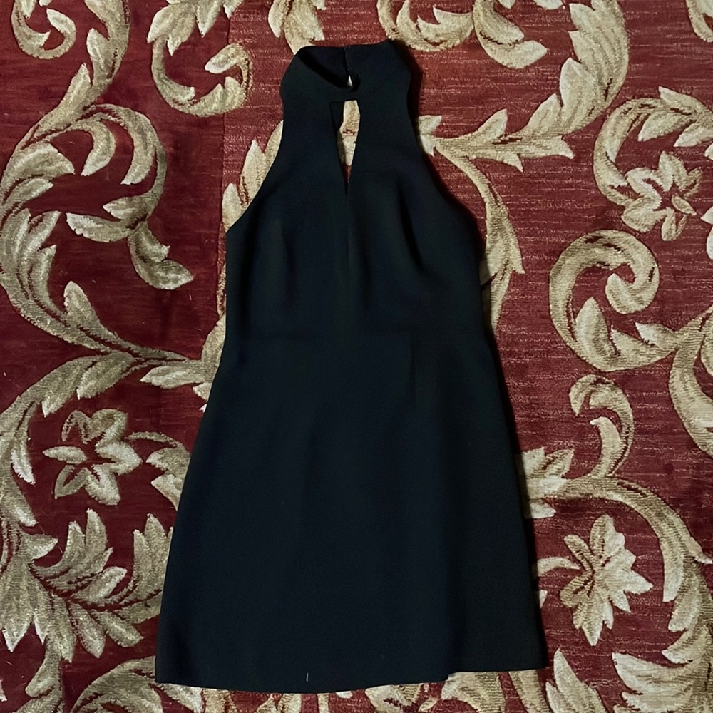 Express black cocktail dress